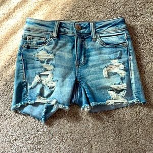 American Eagle Midi Jean Shorts